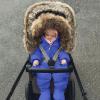 Boy Baby Coat Jumpsuit Warm Girl Winter Infant Jacket Outerwear Hooded Romper Boys (P-Light Blue, 6-9 Months) view 3