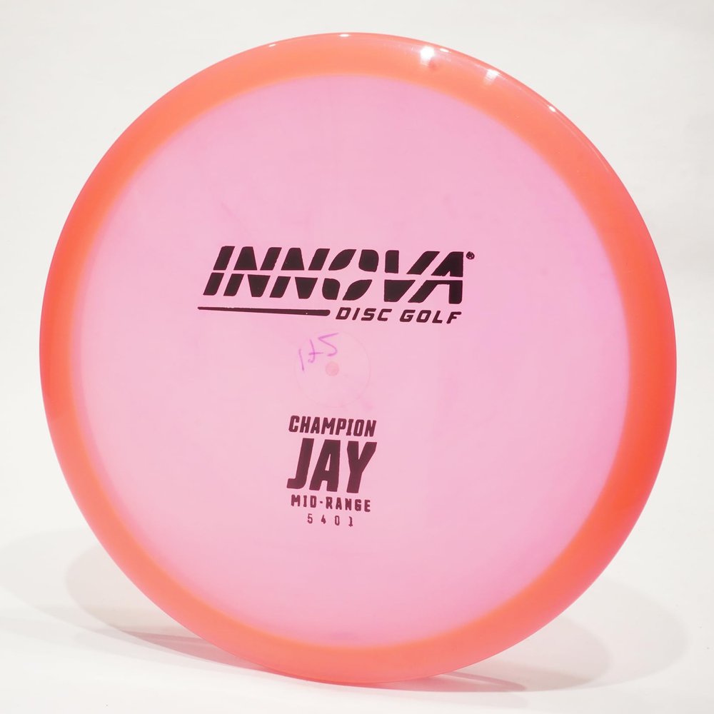 Innova Champion Jay Disc Golf Midrange Disc, Pick Color/Weight [Stamp & Exact Color May Vary] Pink 170-172 Grams