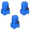 BESPORTBLE 3sets Durable Trampoline Rod Caps Easy to Install Pole End Hats for Safety Net Attachment Sturdy Pillar Protective Cover Blue Cap Screw Per Set view 4