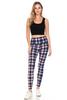 5-inch Long Yoga Style Banded Lined Tie Dye Printed Knit Legging with High Waist, Womens Casual Pants Womens Yoga Pant view 3