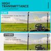 10L0L Clear Golf Cart Windshield for EZGO TXT/Medalist Gas and Electric 1995-2013, Foldable Golf Cart Windscreen, Anti-UV and Impact Resistant view 3