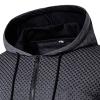 Maiyifu-GJ Men's Full Zip Cardigan Hoodies Long Sleeve Fleece Sports Hoodie Lightweight Hooded Sweatshirts with Pockets (Grey,Large) view 2