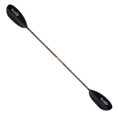 AQUA BOUND Manta Ray Carbon 2 Piece Posi-Lok Kayak Paddle  Lightweight Carbon Shaft, Carbon-Reinforced Nylon Blades with Dihedral Design, Adjustable Posi Lok Offset, High-Angle Performance (230 cm)