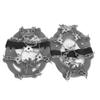 HOHXFYP 1 Pair Crampons Ice Cleats,Universal 19 Teeth Anti Slip Ice Cleat,Stretchable Robust Stainless Steel Crampons Hiking Boots for Size 35 45 Sports Shoes,Hiking Shoes(7.1x5.5inch-Grey) view 1