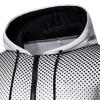 Maiyifu-GJ Men's Full Zip Cardigan Hoodies Long Sleeve Fleece Sports Hoodie Lightweight Hooded Sweatshirts with Pockets (White,Small) view 2