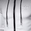 Maiyifu-GJ Men's Full Zip Cardigan Hoodies Long Sleeve Fleece Sports Hoodie Lightweight Hooded Sweatshirts with Pockets (White,Small) view 4