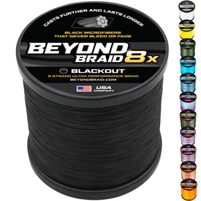Beyond Braid Blackout No Fade 8X 300 Yards 30LB