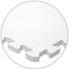 American Floor Mats - Interlocking Puzzle Exercise Gym Mats: Premium Foam Tiles: 5/8" Thick - Single Tile (2' x 2' Ft), Soft-Floor White view 2