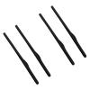 BLAZERBUCK Replacement Ear Socks for Oakley Wingback OX5089 / Wingback SQ OX5148 Eyeglass - Black + Black view 1