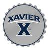 The Fan-Brand NCAA Xavier Musketeers: Bottle Cap Wall Sign - Football, Basketball & Baseball Wall Decor - College Sports Dcor for Home, Office, Game Room, Fan Cave & Garage - USA Made view 1
