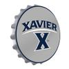 The Fan-Brand NCAA Xavier Musketeers: Bottle Cap Wall Sign - Football, Basketball & Baseball Wall Decor - College Sports Dcor for Home, Office, Game Room, Fan Cave & Garage - USA Made view 2