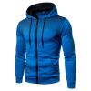 Maiyifu-GJ Men's Full Zip Cardigan Hoodies Long Sleeve Fleece Sports Hoodie Lightweight Hooded Sweatshirts with Pockets (Blue,X-Large) view 1