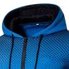 Maiyifu-GJ Men's Full Zip Cardigan Hoodies Long Sleeve Fleece Sports Hoodie Lightweight Hooded Sweatshirts with Pockets (Blue,X-Large) view 2