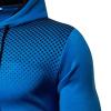 Maiyifu-GJ Men's Full Zip Cardigan Hoodies Long Sleeve Fleece Sports Hoodie Lightweight Hooded Sweatshirts with Pockets (Blue,X-Large) view 3