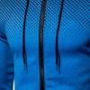 Maiyifu-GJ Men's Full Zip Cardigan Hoodies Long Sleeve Fleece Sports Hoodie Lightweight Hooded Sweatshirts with Pockets (Blue,X-Large) view 4