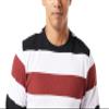 Stacy Adams MenS Long Sleeve Fashion Thermal Pullover, REG Cut Specs (3XL, Black Stripe) view 2
