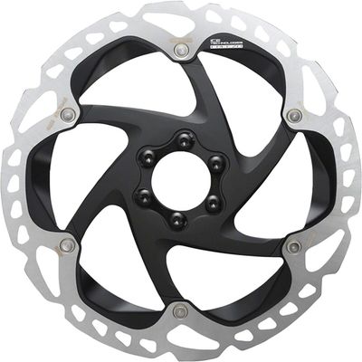 SHIMANO RT-MT905 M 180mm ROTOR 180mm 6-BOLT TYPE SILVER/BLACK