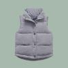 Toddler Baby Boys Girls Sleeveless Jacket Vest Winter Solid Down Coats Ears Hooded Outer Outwear (Grey#05, 2-3 T) view 2