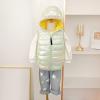 Toddler Baby Boys Girls Sleeveless Jacket Vest Winter Solid Down Coats Ears Hooded Outer Outwear (Green#14, 4-5 T) view 3