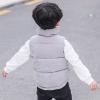 Toddler Baby Boys Girls Sleeveless Jacket Vest Winter Solid Down Coats Ears Hooded Outer Outwear (Grey#05, 12-18 Months) view 4
