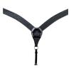 HILASON Western Horse Breast Collar Genuine American Leather Basket Weave Black | for Horses view 1