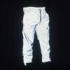 Akkad Kuti Mens Reflective Pants Silver Party Dance Fluorescent Trousers Casual Night Cycling Joggers (Silver Pants,M) view 3