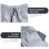 Akkad Kuti Mens Reflective Pants Silver Party Dance Fluorescent Trousers Casual Night Cycling Joggers (Silver Pants,M) view 4