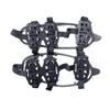 Shoe Boot Cleats Snow Ice Traction Shoe 24-Tooth Snow Anti-Slip Crampons Black L Size Shoe Cover 1 Pair, Snow Ice Traction Shoe, Ice Spikes Grips, Snow Walker Traction Device, 24-Tooth Crampons view 1