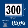 Muka Race Number 001-100/200/500/1000 Running Numbers view 2