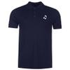L8502-LXYB Polo Shirts for Men Music Symbol Embroidered Short Sleeve Mens Polo Shirts (Navy,XL,X-Large) view 1