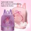 Yitengteng Ballet Dance Backpack with Separate Shoe Compartment,Little Girls Ballerina Bag Embroidery Dance Toddler Bag for Gymnastics Latin Dance Yoga Tap Dance Jazz Storage Bag view 4