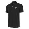 Antigua Men's Charcoal Miami Dolphins Team Logo Throwback Tribute Polo view 1