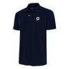 Antigua Men's Navy Miami Dolphins Team Logo Throwback Tribute Polo view 1