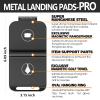 SisterAling Golf Bag Metal Landing Pads for Magnetic Golf Towel,Golf Rangefinder,Golf Flask,Golf Speaker- Quick Access to Magnetic Golf Equipment and Accessories-Gift for Golfers-US Patent view 2