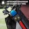 SisterAling Golf Bag Metal Landing Pads for Magnetic Golf Towel,Golf Rangefinder,Golf Flask,Golf Speaker- Quick Access to Magnetic Golf Equipment and Accessories-Gift for Golfers-US Patent view 4