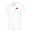 Antigua Men's White Tampa Bay Buccaneers Team Logo Throwback Tribute Polo view 1