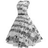 50s 60s Vintage Cocktail Tea Party Dress for Women Floral Spring Rockabilly Dress High Waist A-line Skater Dresses view 1