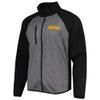 MSX by Michael Strahan Men's Gray/Black Washington Commanders Runners Raglan Full-Zip Track Jacket view 2