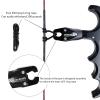 xxiaojun Compound Bow Aid Trigger and 10 feet D Loop Rope4 Fingers AdjustableThumb Release Bow Aluminum Alloy Aidsfor Outdoor Hunting Adult Archery view 2