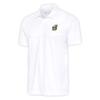 Antigua Men's White New Orleans Saints Team Logo Throwback Tribute Polo view 1