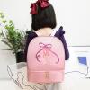 Yitengteng Ballet Dance Backpack with Separate Shoe Compartment,Little Girls Ballerina Bag Embroidery Dance Toddler Bag Storage Bag view 3