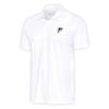 Antigua Men's White Miami Dolphins Team Logo Throwback Tribute Polo view 1