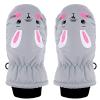 Winter Snow Kids Boys Baby For Girls Toddler Gloves Water-proof Skiing Gloves Toddler Mittens Mittens Kids Gloves & Mittens (Grey, 3-8 Years) view 1