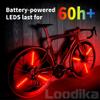LED Bike Wheel Lights,Bike Spoke Lights with Batteries Included, 6 Lights Strips for 2 Wheels,Vibration InductionUltra Bright-Waterproof, Color Changing,Best Gifts for Kids Teens Boys Girls! view 4