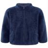 Aislor Boys Girls Warm Fleece Jacket Kids Long Sleeve Sherpa Full Zip Sweatshirt Coat Outwear Winter Cardigan Snowsuit Navy Blue 7-8 Years view 3