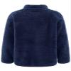 Aislor Boys Girls Warm Fleece Jacket Kids Long Sleeve Sherpa Full Zip Sweatshirt Coat Outwear Winter Cardigan Snowsuit Navy Blue 7-8 Years view 4