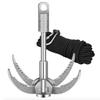 JWWYJ, Strong and Durable Material, Wide Range of Outdoor Uses, Folding Claws for Easy Grip, Compactand Travel-Friendly, 20M Static Rock Nylon Rope, 88Ib, Stainless Steel view 1