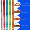 CAPARK 53 Inches Nylon Daisy Chains Rope Climbing Lanyard Straps Looped Strong Slings 23 kN Aerial Yoga Webbing view 4