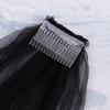White Bride to Be Veil Bachelorette Party Veil Tulle Short Bridal Shower Veil with Comb for Wedding Engagement Hen Party view 3