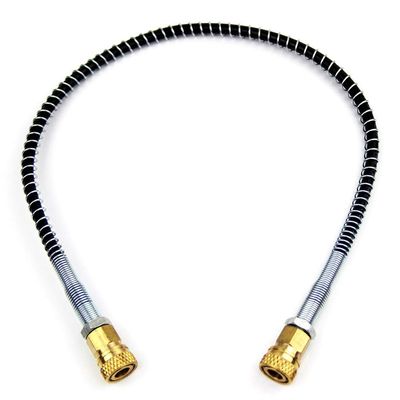 UP100 M10x1 Thread Long High Pressure Nylon Hose for PCP Air Pump Accessories Pneumatics of Car Bicycle Motorcycle Bike Tyre Wheel Spare Parts (50cm Hose+2 Connector)